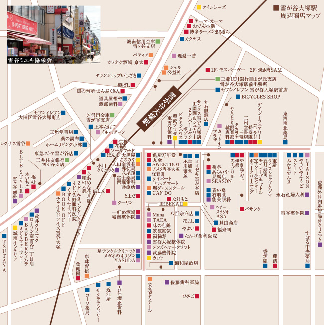 谷 大塚 雪が