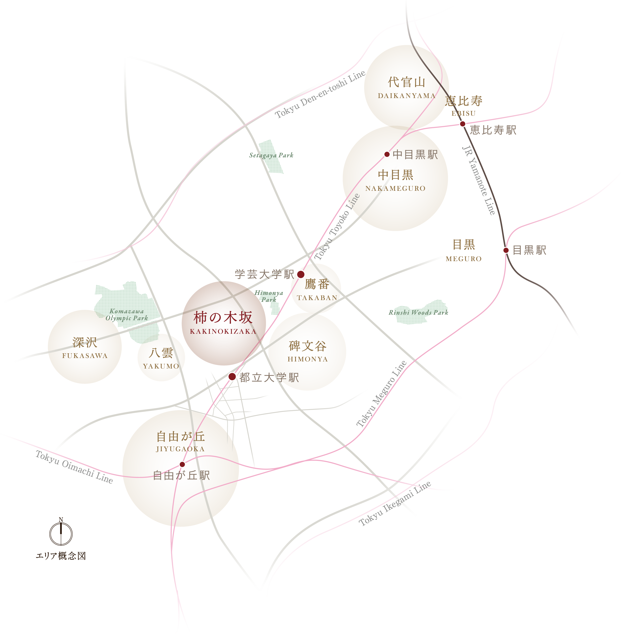 エリア概念図