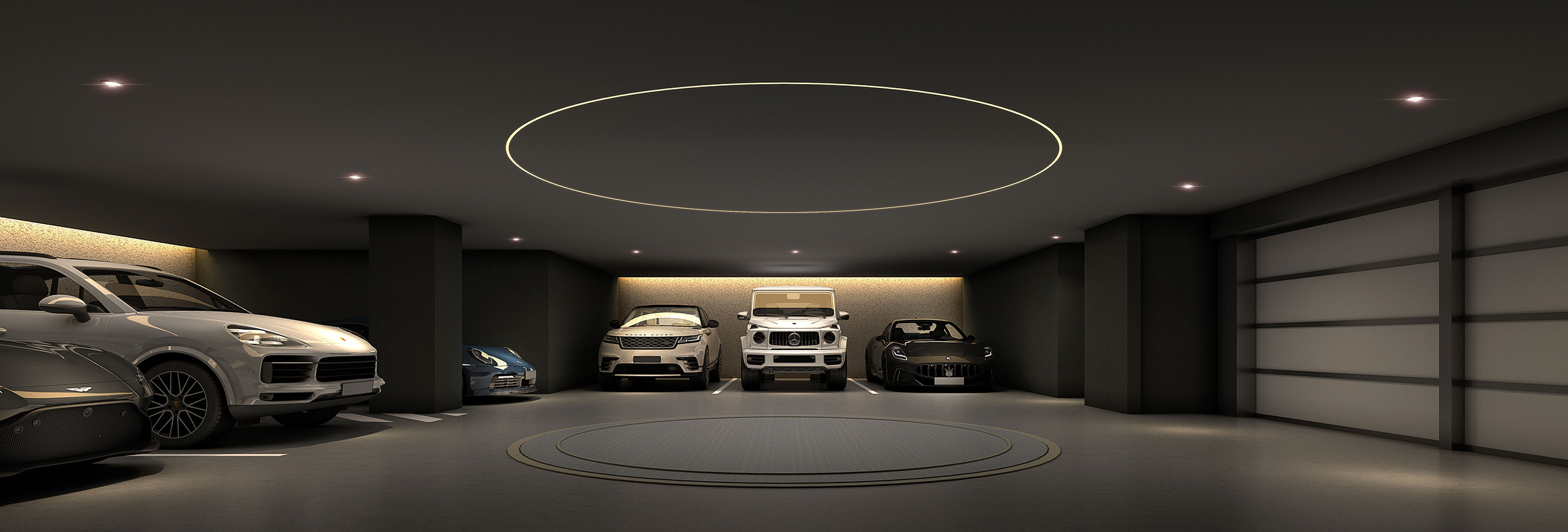 駐車場完成予想CG