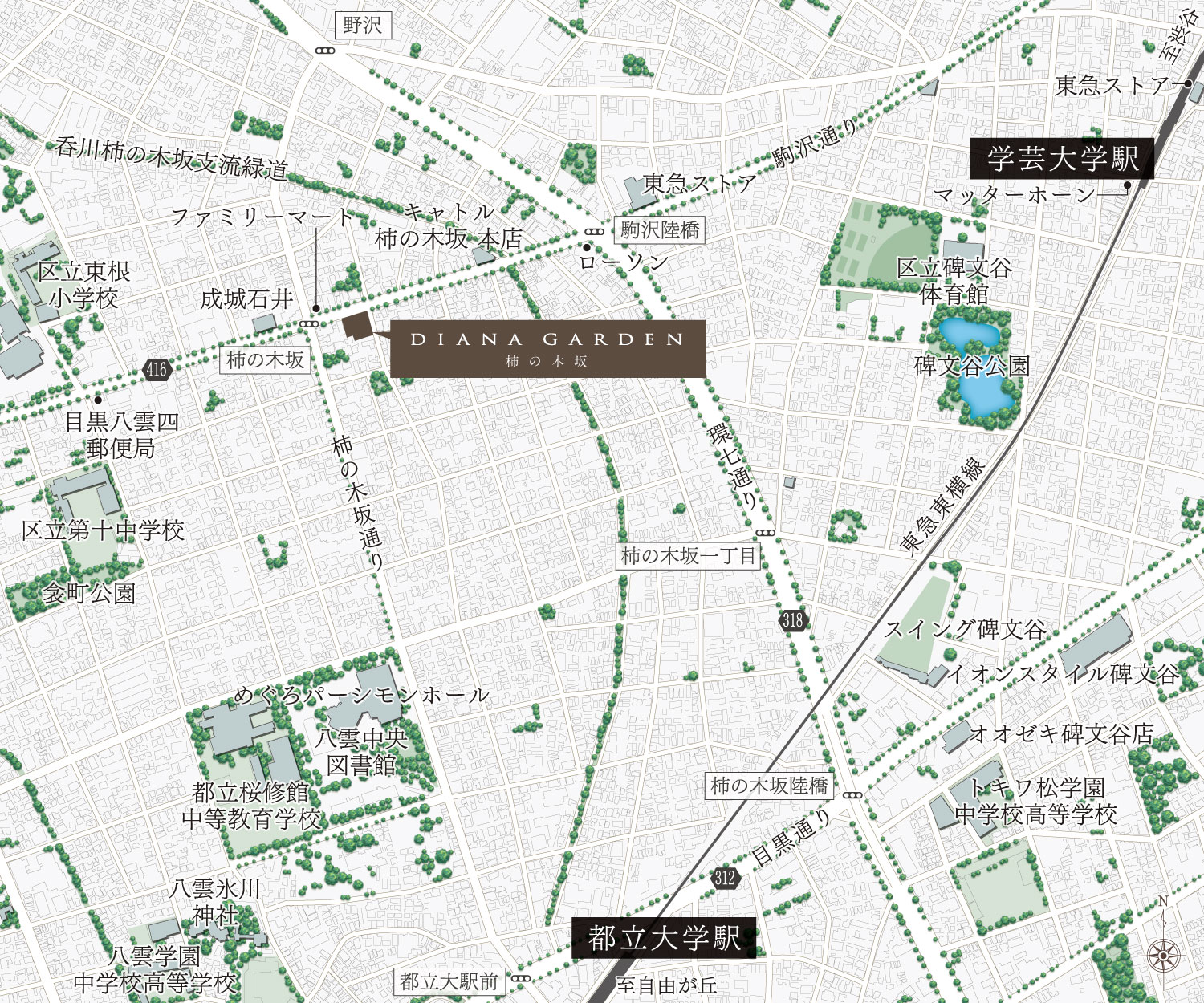 現地案内図