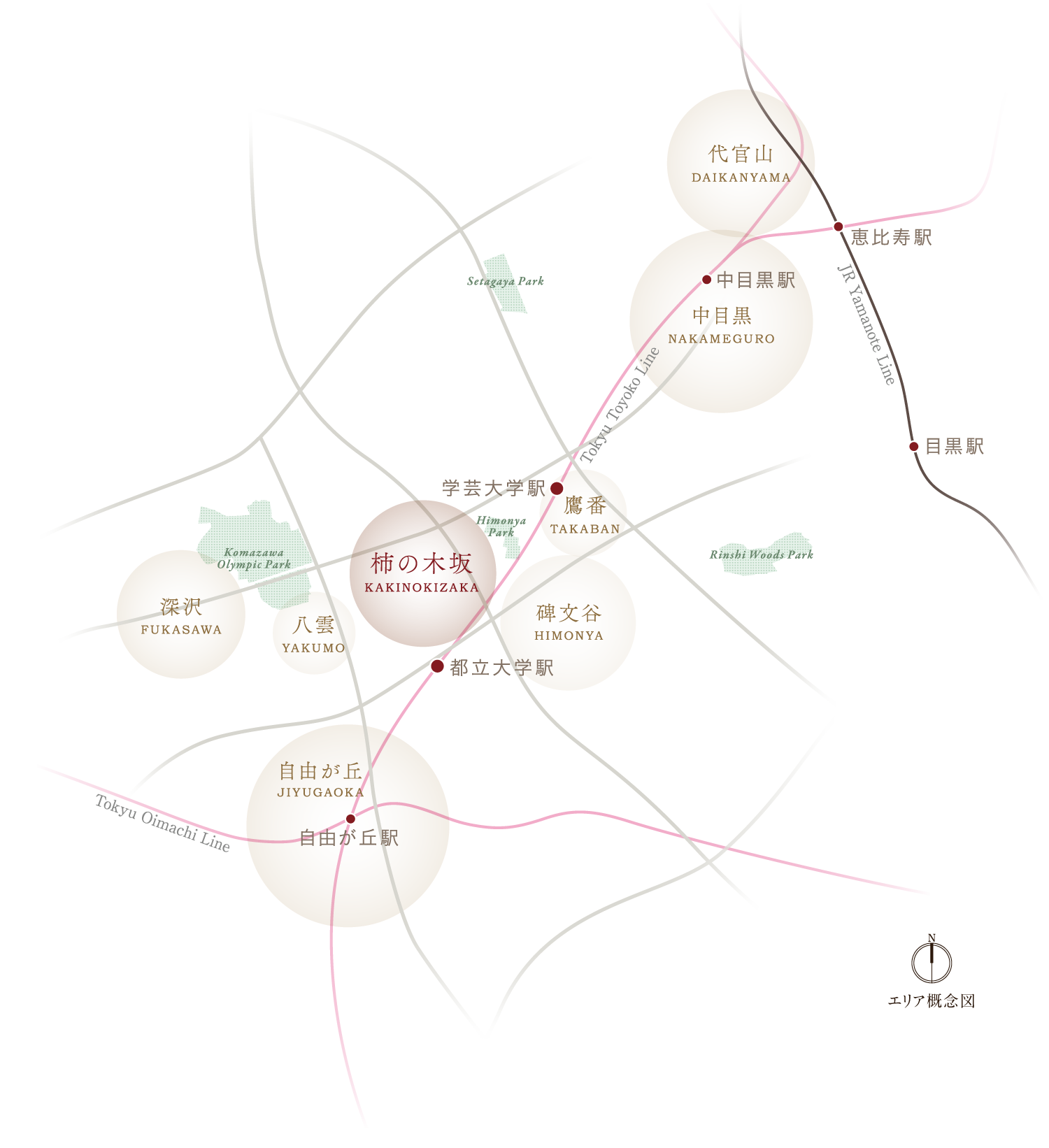 エリア概念図