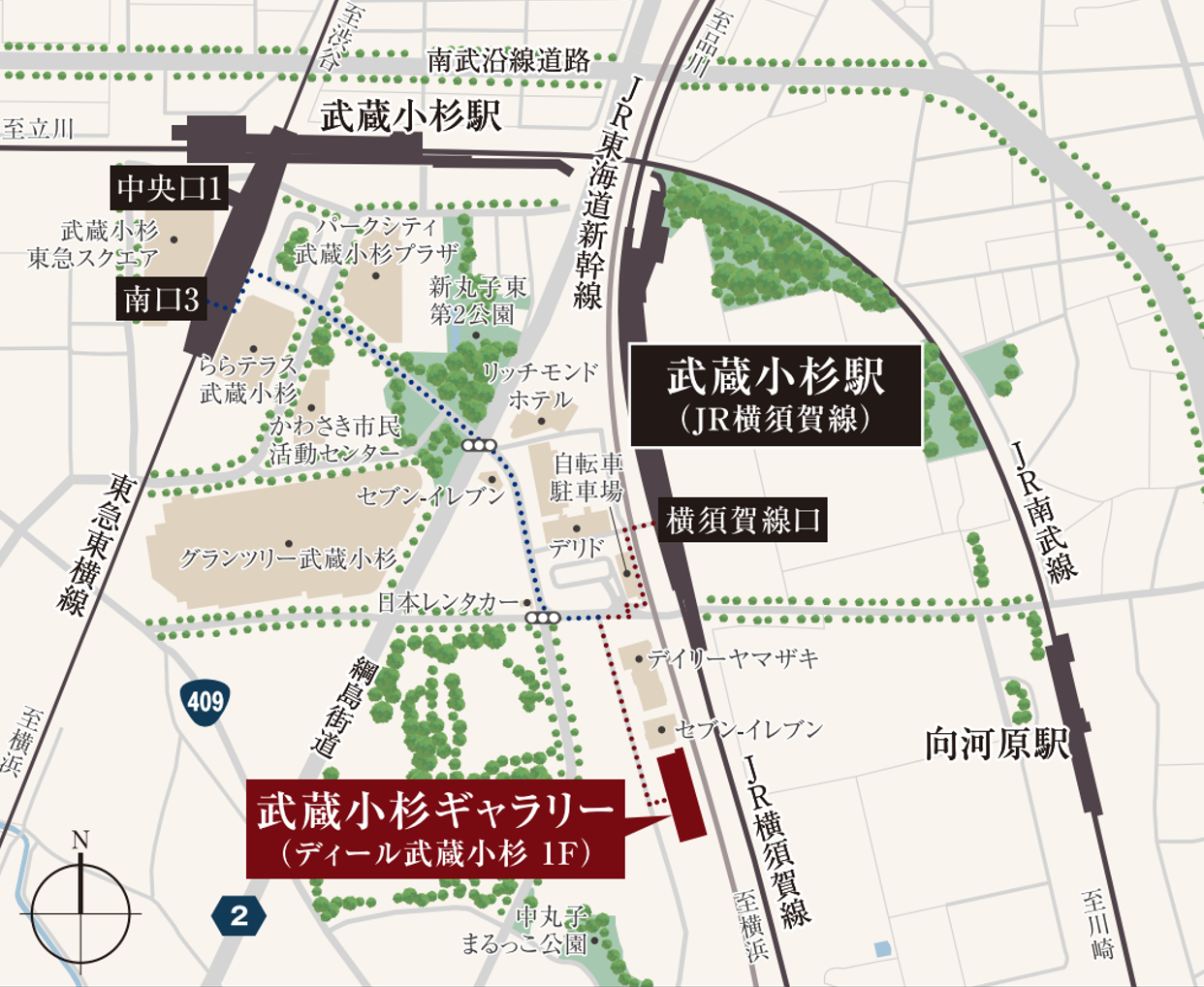 モリモト武蔵小杉ギャラリー