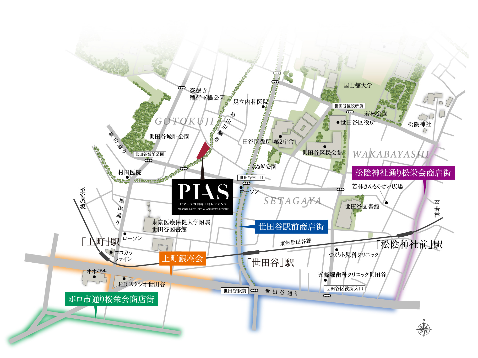 商店街概念マップ