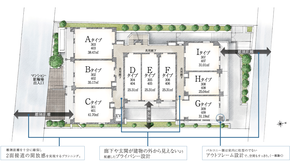 ■マスタープラン概念図