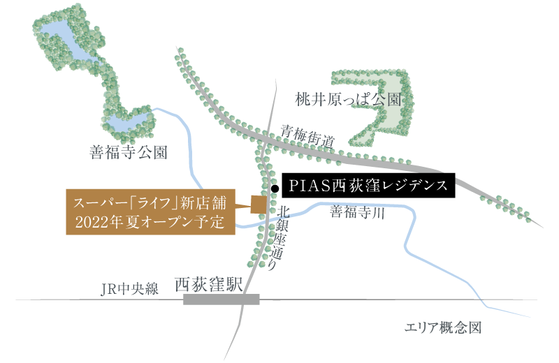 エリア概念図