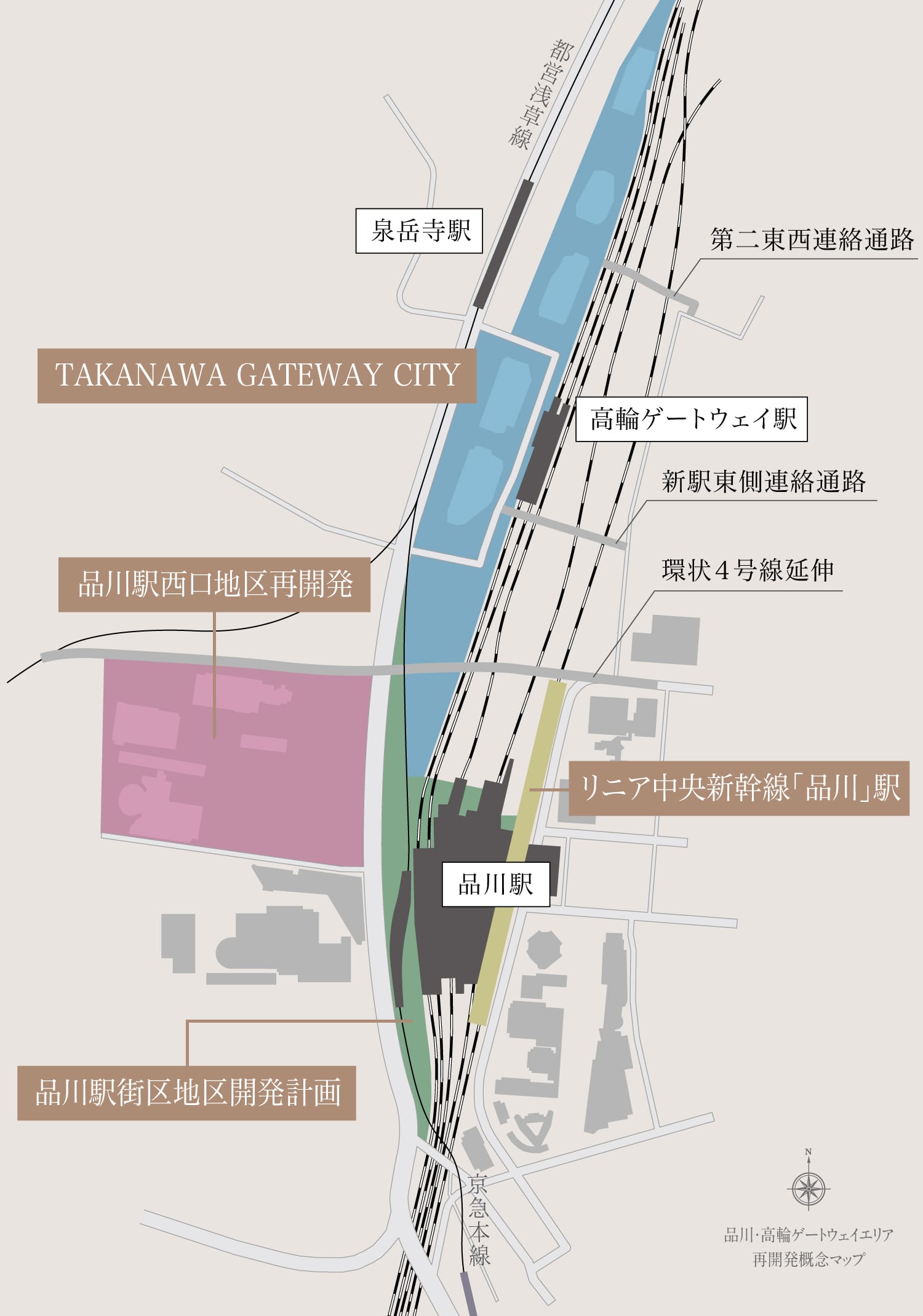 エリア概念マップ
